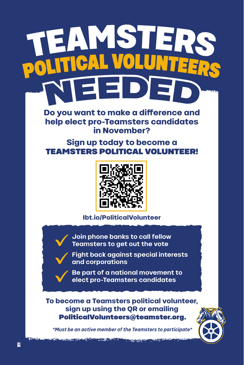 DPLA Volunteer Phone Bank flyer