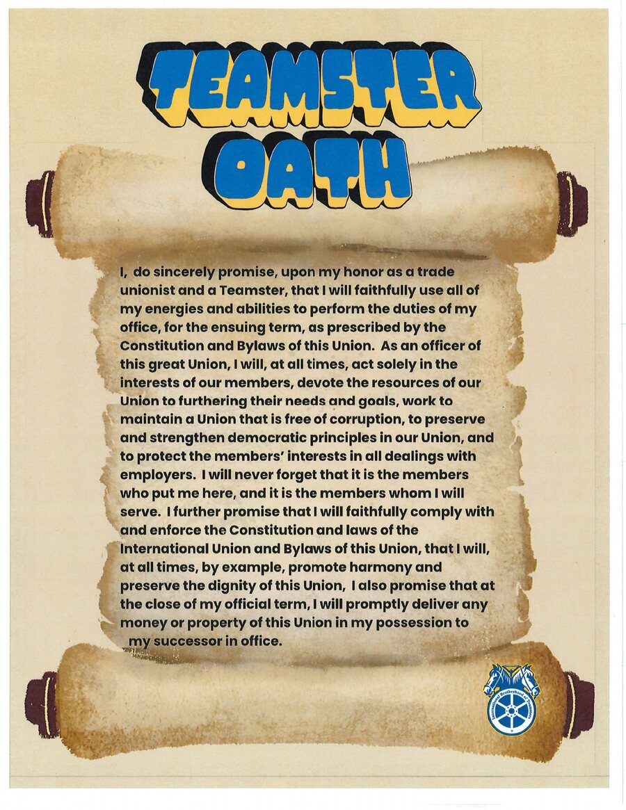 Teamster Oath